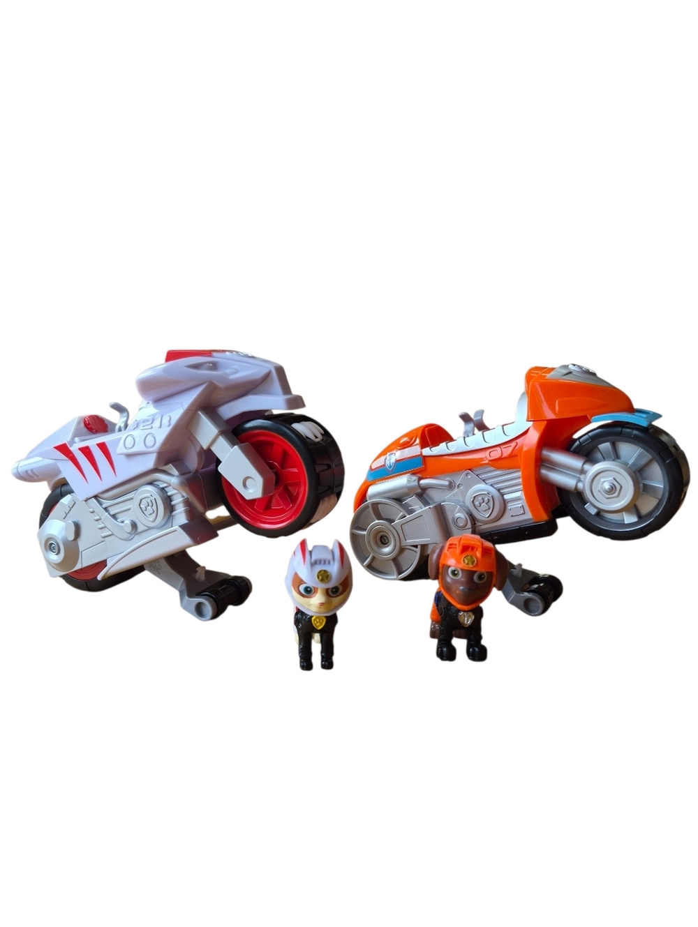 Paw Patrol Motorcycles Bundle Zuma & Wildcat Moto Pups